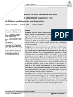 Manifestations of Systemic Diseases and Conditions That Affect The Periodontal Attachment Apparatus: Case Definitions and Diagnostic Considerations