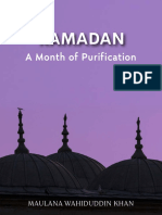 Ramadan A Month of Purification