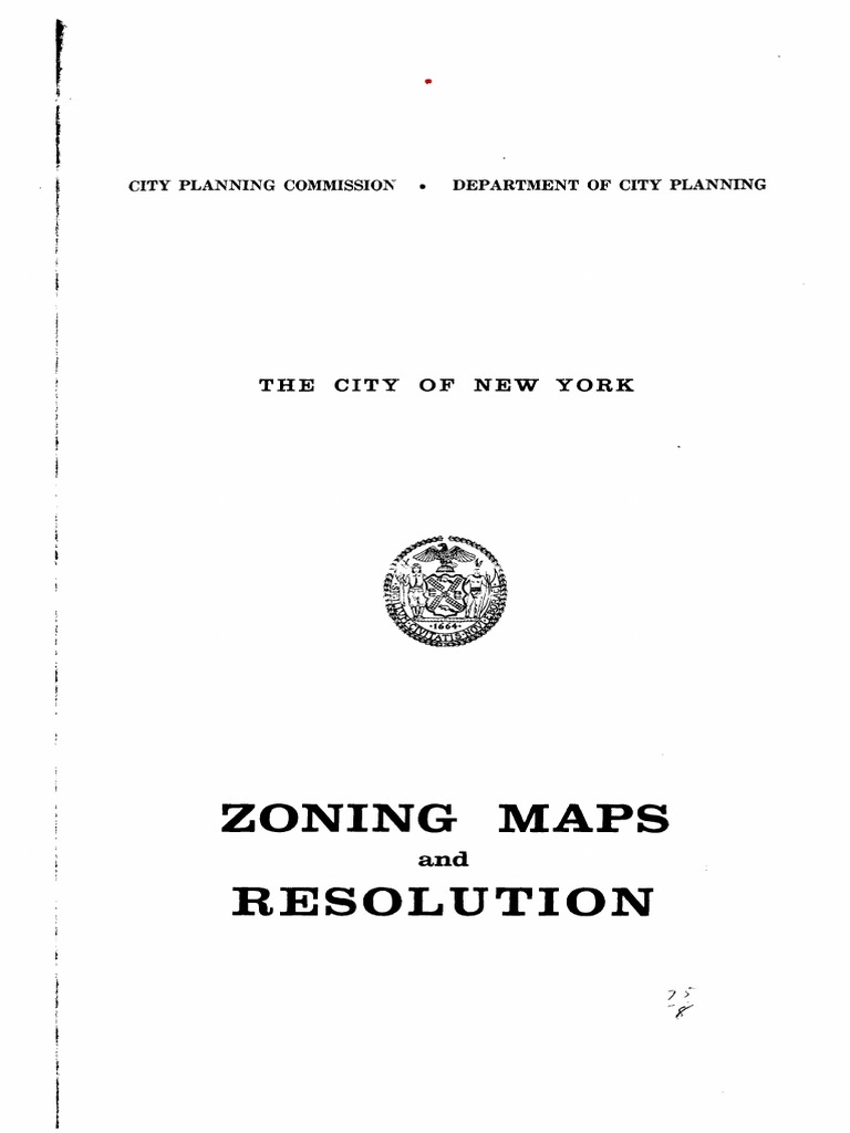 1961 NYC Zoning Code PDF