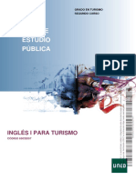 Guía de Estudio Pública: Inglés I para Turismo