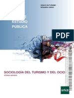 Guía de Estudio Pública: Sociología Del Turismo Y Del Ocio