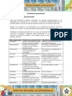 Valores organizacionales y situaciones positivas y negativas