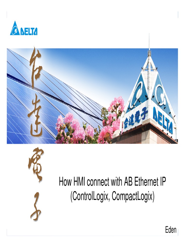 Delta HMI & AB Ethernet IP Setup Guide | PDF | Internet Protocols ...