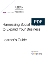 Go Digital ASEAN - Harnessing Social Mesia to Expand Your Business - Learners Guide