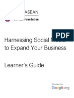 Go Digital ASEAN - Harnessing Social Mesia To Expand Your Business - Learners Guide