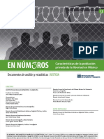 Características de La Población Privada de La Libertad en México. en Números, Documentos de Análisis y Estadísticas