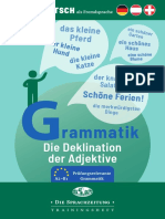 1067 G Deklination Der Adjektive Gesamt