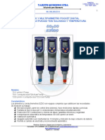 Phmetros-Conductivimetros-Tds-Salt-Temp Marca Ezdo-Yareth Quimicos Ltda