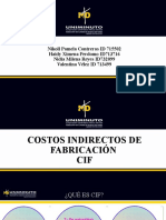 CIF: Costos Indirectos de Fabricación