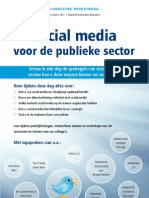 Brochure Social Media voor de publieke sector