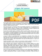 Lectura 1 - El Origen Del Queso