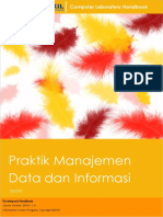 Praktik Manajemen Data Dan Informasi: Chatrine Sylvia, Catherine Database Data & Information MNGT