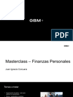 GBM+ Masterclass - Finanzas personales e inversiones para todos