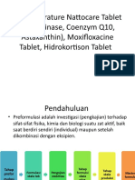 Studi Literature Nattocare Tablet (Nattokinase, Coenzym