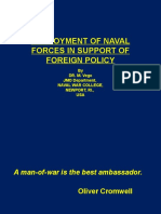 DR Vego - Employment of Naval Forces in Support of Foreign Po