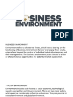 #11 Business Environment