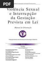 Livro - Violencia Sexual e Interrupcao da Gestacao Prevista em Lei - Manual de Orientacao - Febrasgo[1]