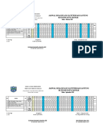 Jadwal Dinas 2019