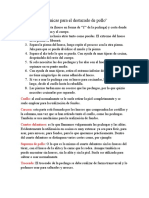 Técnicas para El Destazado de Pollo