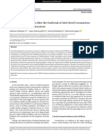 Dental Considerations After The Outbreak of 2019 Novel Coronavirus Disease: A Review of Literature