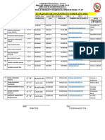 Directorio de Docentes Tutores y Estudiantes 2020