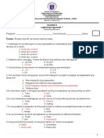 Filipino - 9-Summative1