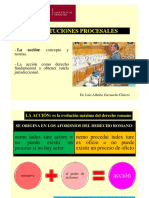 1 - Accion, Etapas Del Proceso y Presupuestos Procesales