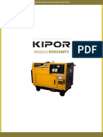 Grupo Electrogeno Diesel Kipor Kde6500t3 1 1