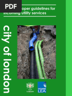 Guidelines For New Building Utilities Connection - City of London - Uk