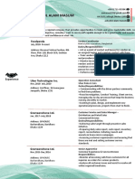 Resume of Ashraful Alam Masum - Foodpanda - Uber - GP PDF