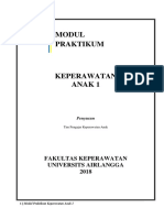 MODUL NEW Cover Dan Daftar Isi Modul Praktikum Anak I