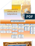 Dispositivas Literatura de La Colonia y La Independencia en Colombia