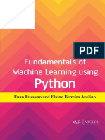 Fundamentals Machine Learning Using Pyth