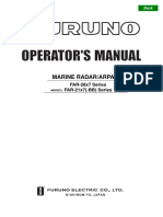 Faruno Radar 2xx7 User Manual