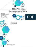 GROUP 8: Hotel Management Web: Members: Nguyễn Tất Bảo Ngọc Phạm Hà Nam Bùi Mạnh Tùng Thanh Hằng