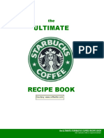 Starbucks Coffee Recipes