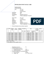 Pengkajian Post Natal Care