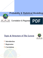 PSMOD - Chapter 3 - Correlation Regression Analysis