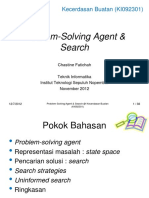 Problem-Solving Agent Search