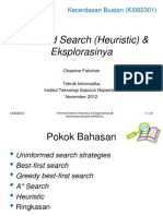Informed Search Heuristic Eksplorasinya