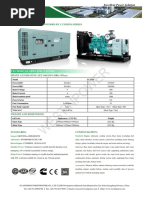 Technical Specifications: 50Hz Powered by Cummins Series