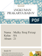 Rangkuman Prakarya Kelas 8 BAB IV (Semester 1)