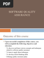 Software Quality Assurance