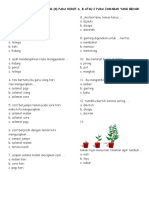 Kumpulan Soal Pilihan Ganda Anak SD Kelas 1