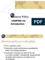 Business Policy Intorduction