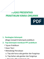 Tugas Presentasi Prak Kimia Organik