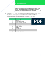 Algorithms Homework 1 Flowcharts and Pseudocode