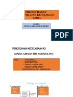 Prinsip Dasar Pencegahan Kecelakaan MHS Univ MH Thamrin