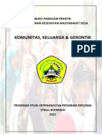 BUKU PANDUAN PKMD Diploma Komunitas Keluarga, Gerontik