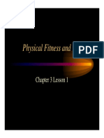 Physical Fitness and You: Chapter 3 Lesson 1